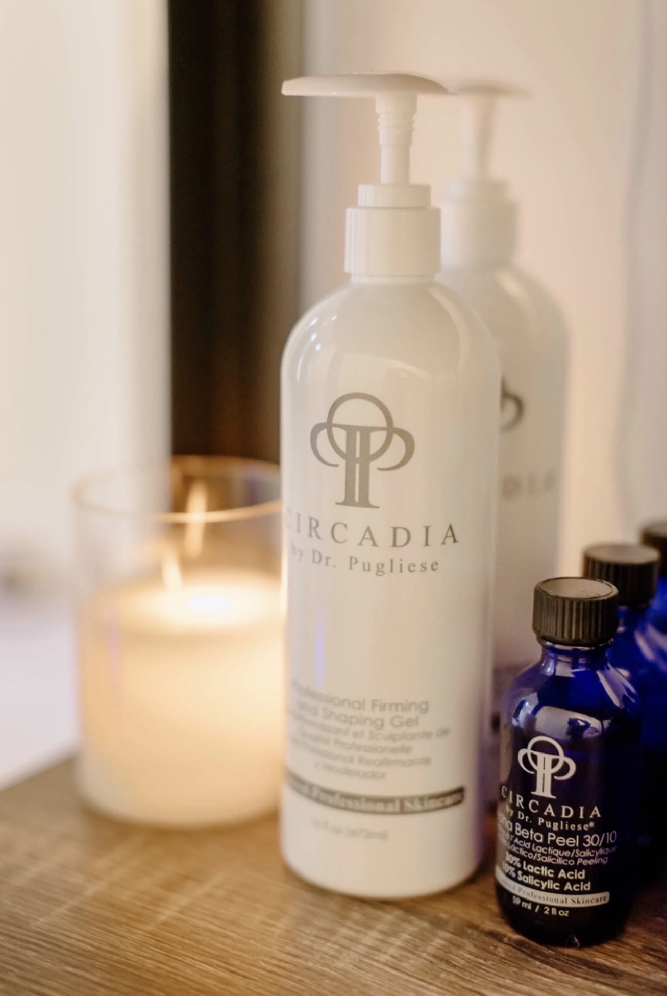 Clinical chemical peel professional skincare treatment
